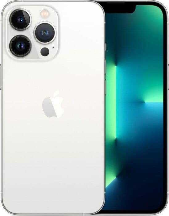 Apple iPhone 13 Pro   256 GB   Dual-SIM (eSIM, Nano-SIM)   silver - Refurbished
