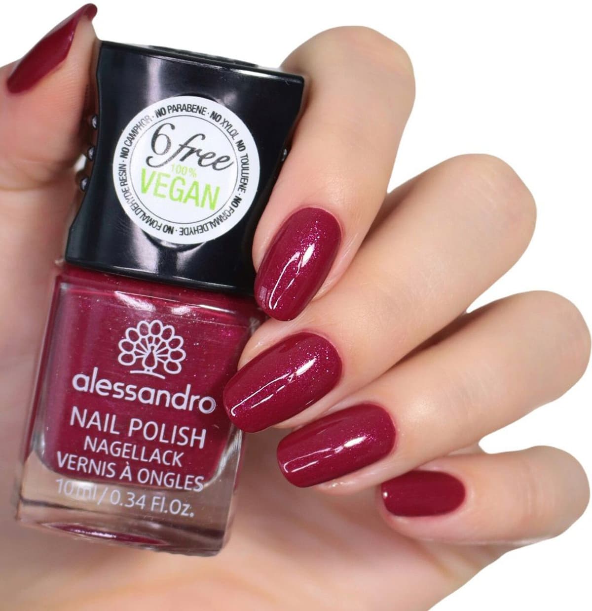ALESSANDRO Nail Polish No.53 Elegant Rubin 5ml