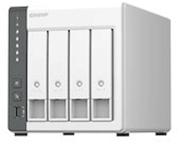 QNAP TS-433 - NAS-server - 4 fack - SATA 6Gb/s - RAID 0, 1, 5,