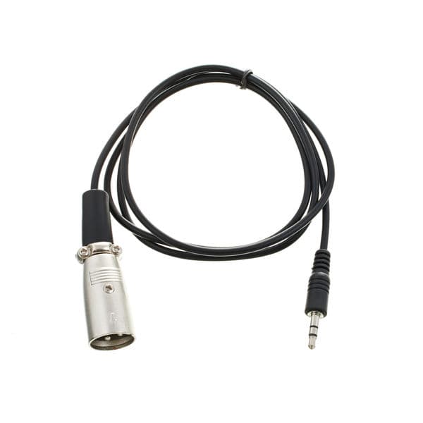 EuroLite DMX-Adapter IN Jack 3,5/XLR nero