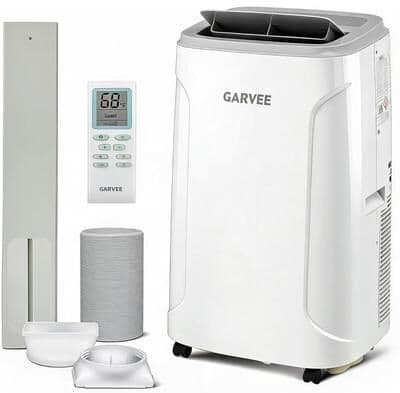 Yun 14000 BTU Portable Air Conditioner, 3-in-1 AC Dehumidifier Fan with Remote & LED Panel for 750 Sq.Ft