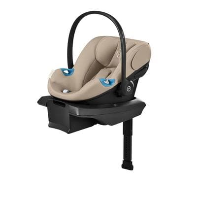 Cybex OPEN BOX Aton G2 Infant Car Seat with Load Leg Base - Almond Beige