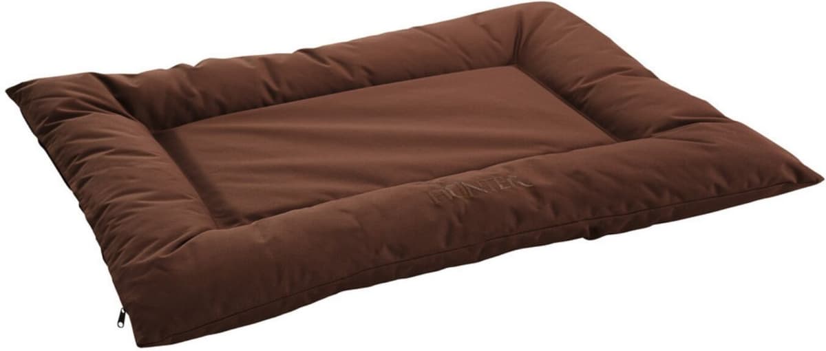Hunter Cuscino Letto Antibatterico per Cani Gent Marrone 100 x 70 cm