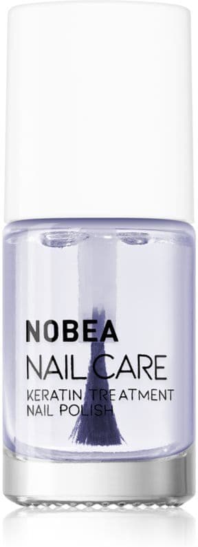 NOBEA Nail Care Keratin Treatment Nail Polish wzmacniający lakier do paznokci 6 ml