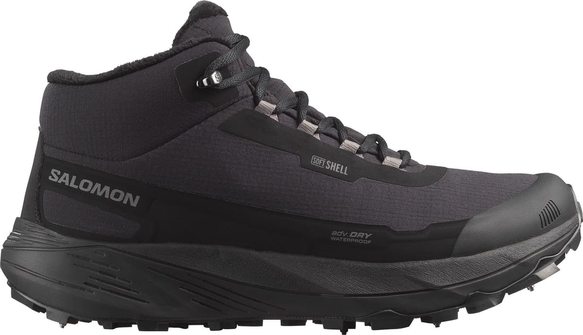 Salomon Unisex Shelter Spike Waterproof Black/Castlerock/Black 43 ⅓