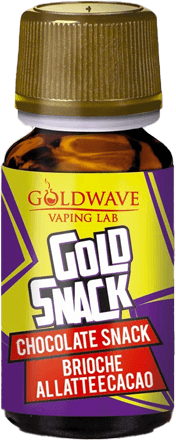 Goldwave Chocolate Snack Aroma Concentrato 10ml Pan Di Spagna Latte Cacao