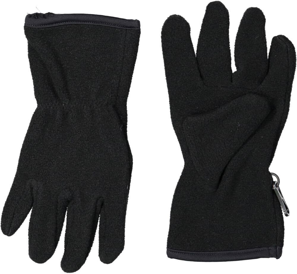 Cmp kids fleece gloves guantes esquí infantiles Negro (10)