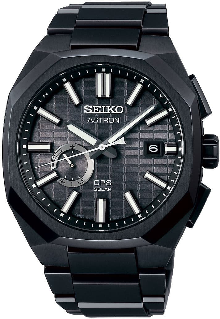 Seiko Astron GPS Solar Jet Black Crystal Box SSJ015J1
