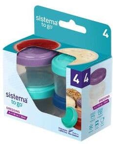 Sistema dressing TO GO - 4 x 35 ml.