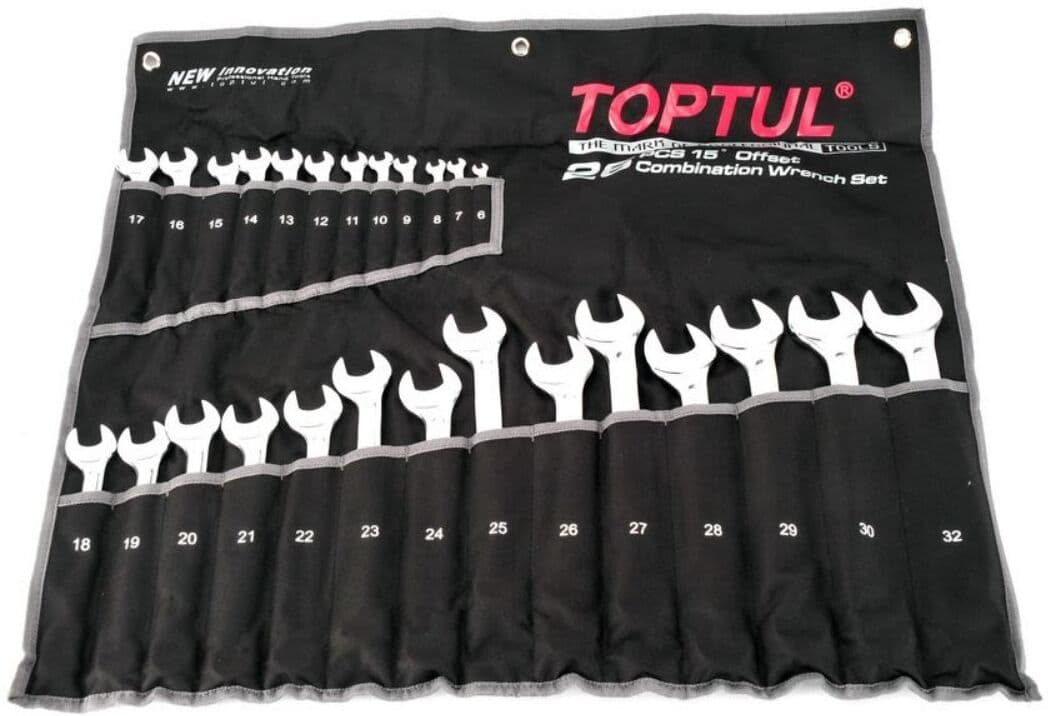 TOPTUL GPAW2601 Set chei surub aerisire inelara / fixa