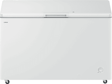 Congelador horizontal - Candy CNCHQ4S420EW, 418L, 89.5 cm Altura, Cíclico, Libre Instalación, 4 Estrellas, Blanco
