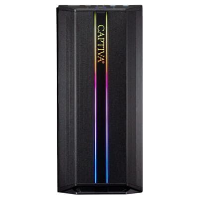 CAPTIVA Business-PC "Power Starter R82-907", schwarz, ohne Betriebssystem, 32 GB RAM 2.000 GB SSD, Desktop-PCs