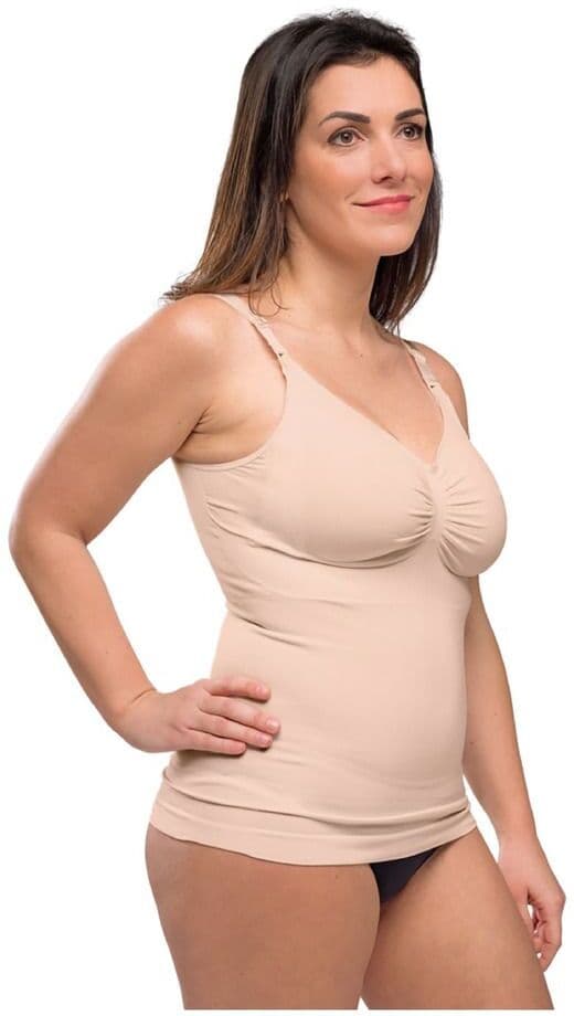 Carriwell Sømløs Ammetop M. Shapewear Beige - X-Large Amme-Bh Mor & Barn Amming Og Flaske