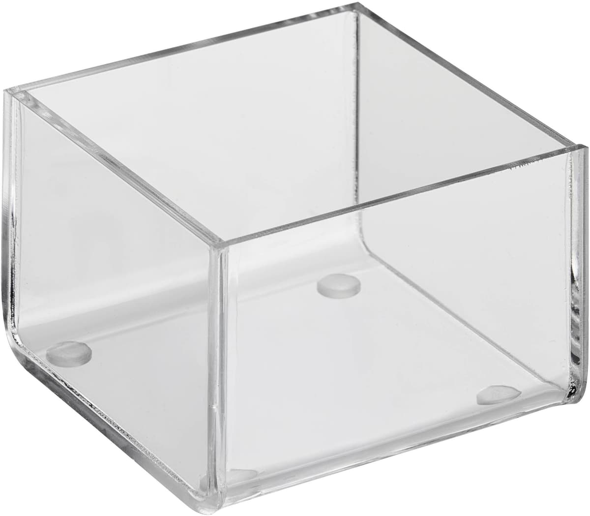 SPRINTIS 1 Scatola in acrilico 75 x 75 x 50 mm, acrilico (PMMA), trasparente