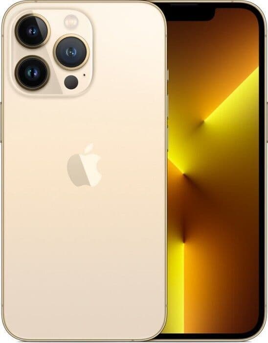 Apple iPhone 13 Pro   256 GB   Dual-SIM (eSIM, Nano-SIM)   złoty - Refurbished