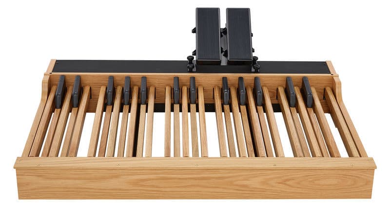 Viscount MIDI Bass Pedal 30 Light Oak rovere laminato chiaro