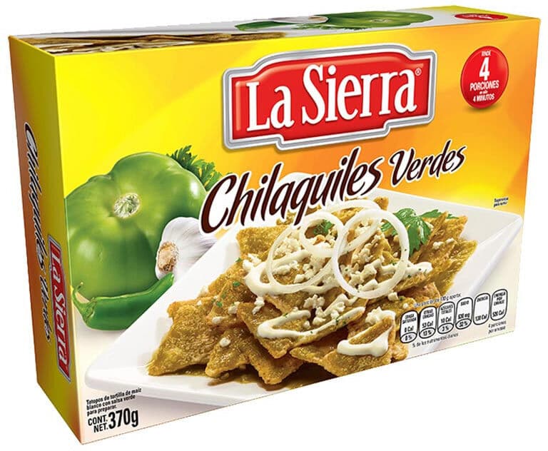 La Sierra Chilaquiles verdes 370g