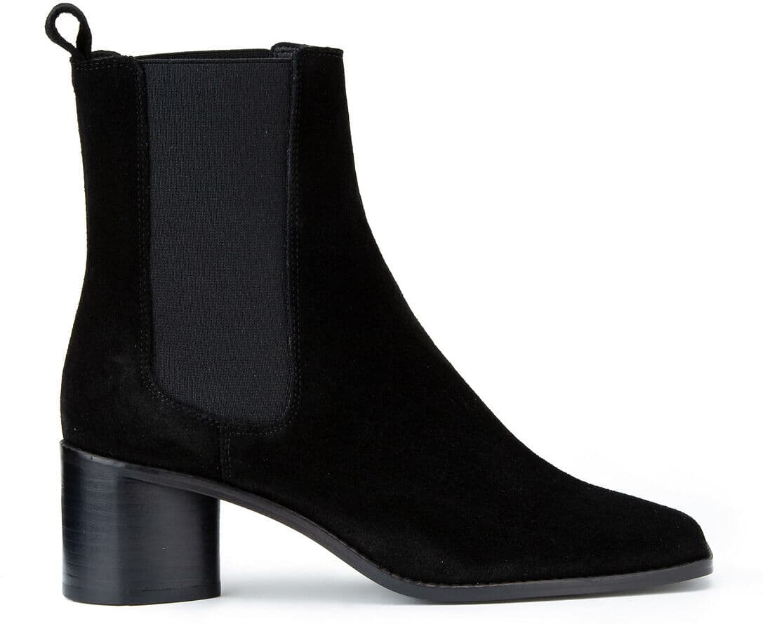 JONAK Bottines cuir suède Bergamote