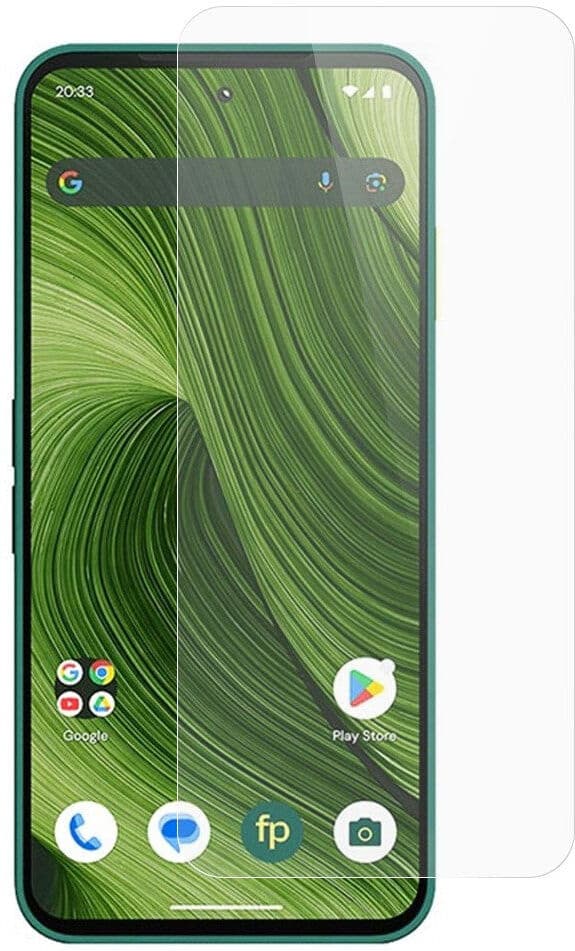 INCOVER Fairphone (Gen. 6+ / Gen. 6) Beskyttelsesglas - Gennemsigtig