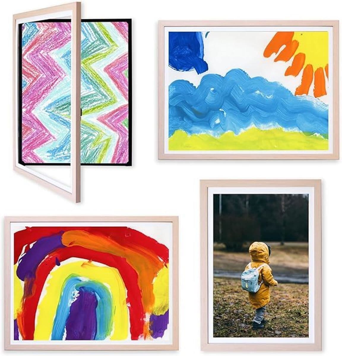 My Little Da Vinci My Little DaVinci Galleri - 4stk Ramme til Tegninger, Natur