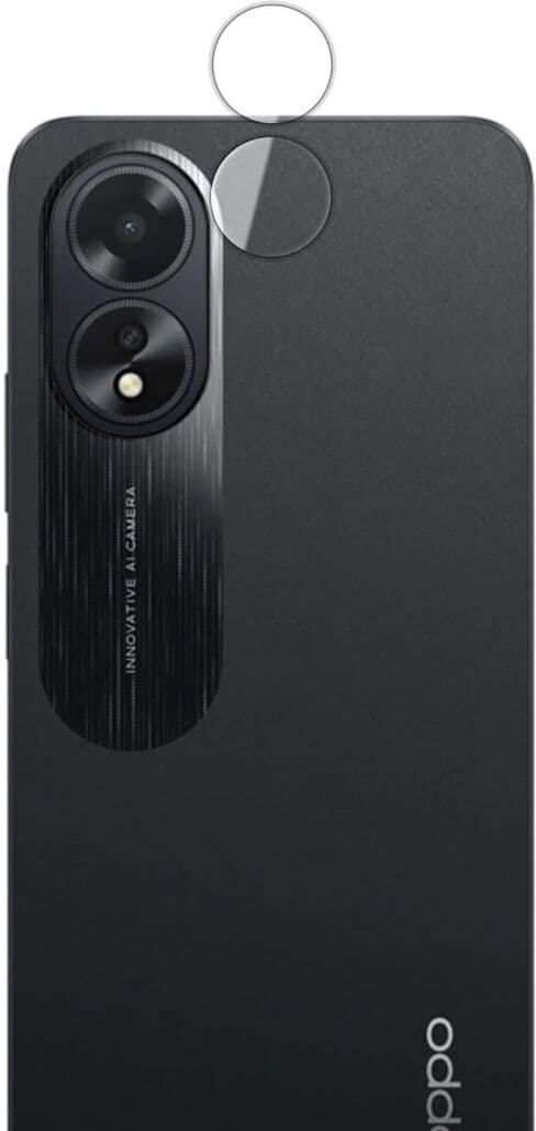 OPPO A38 Hupsis Takakameran Panssarilasi, Kirkas