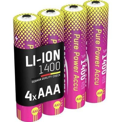 Ansmann 1311-0034 1400 mAh Lithium AAA 1.5 V Mehrfarbig 4 Stueck e