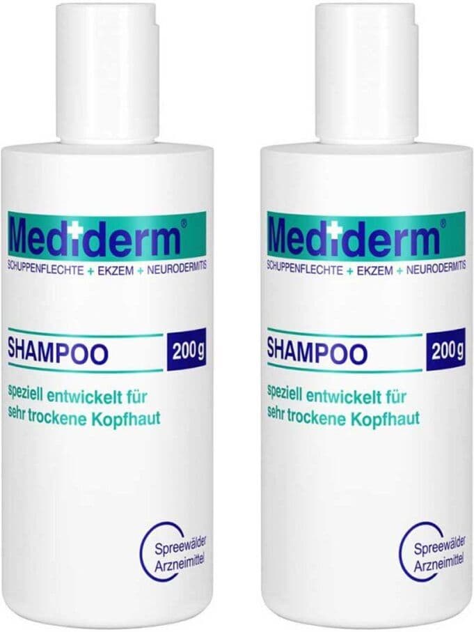 Mediderm Shampoo Sehr Trockene Kopfhaut 2x200g