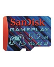 SanDisk GamePlay Flash-Speicherkarte 512 GB A2 / Video Class V30 / UHS-I U3 microSDXC (SDSQXAV-512G-GN6XN)