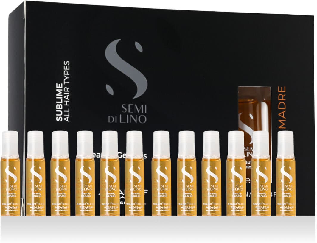 Alfaparf Milano Semi Di Lino Sublime Cellula Madre Beauty Genesis 12 x 13 ml