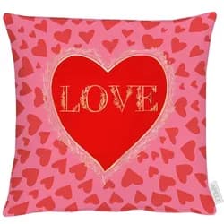 Apelt Kissen 39 x cm Mischgewebe Rot