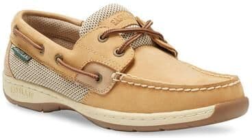 Women's Solstice Boat Shoe by Eastland in Tan (Size 7 M)