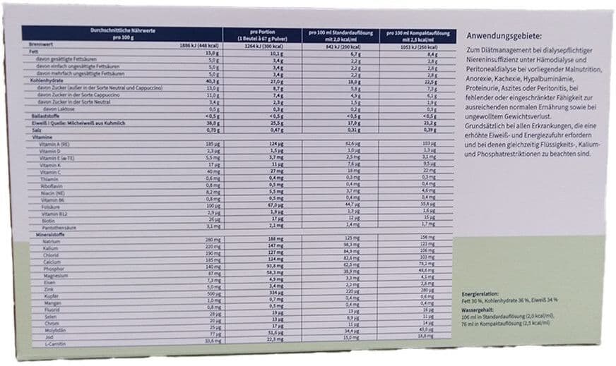 No Brand Restoric nephro intraD Mischkarton Plv.ohne Shaker 30x67 g Pulver