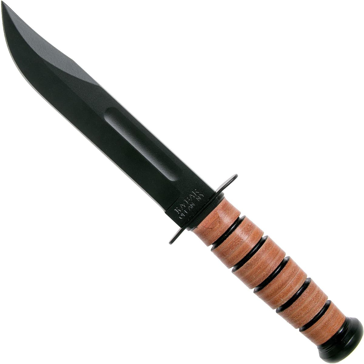 Nóż z głownią stałą KA-BAR U.S. Army Knife 1220, skórzana pochwa