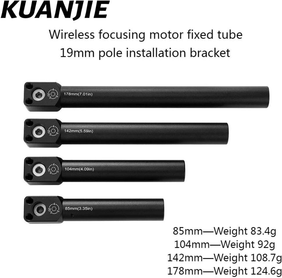 NONE KUANJIE MC15 Wireless Focusing Motor Conduit 15mm Conduit Bracket 15/19mm Cube Bar ARRI RED Sony