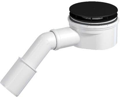 New Trendy Syfon brodzikowy ᴓ90mm czarny S-0042