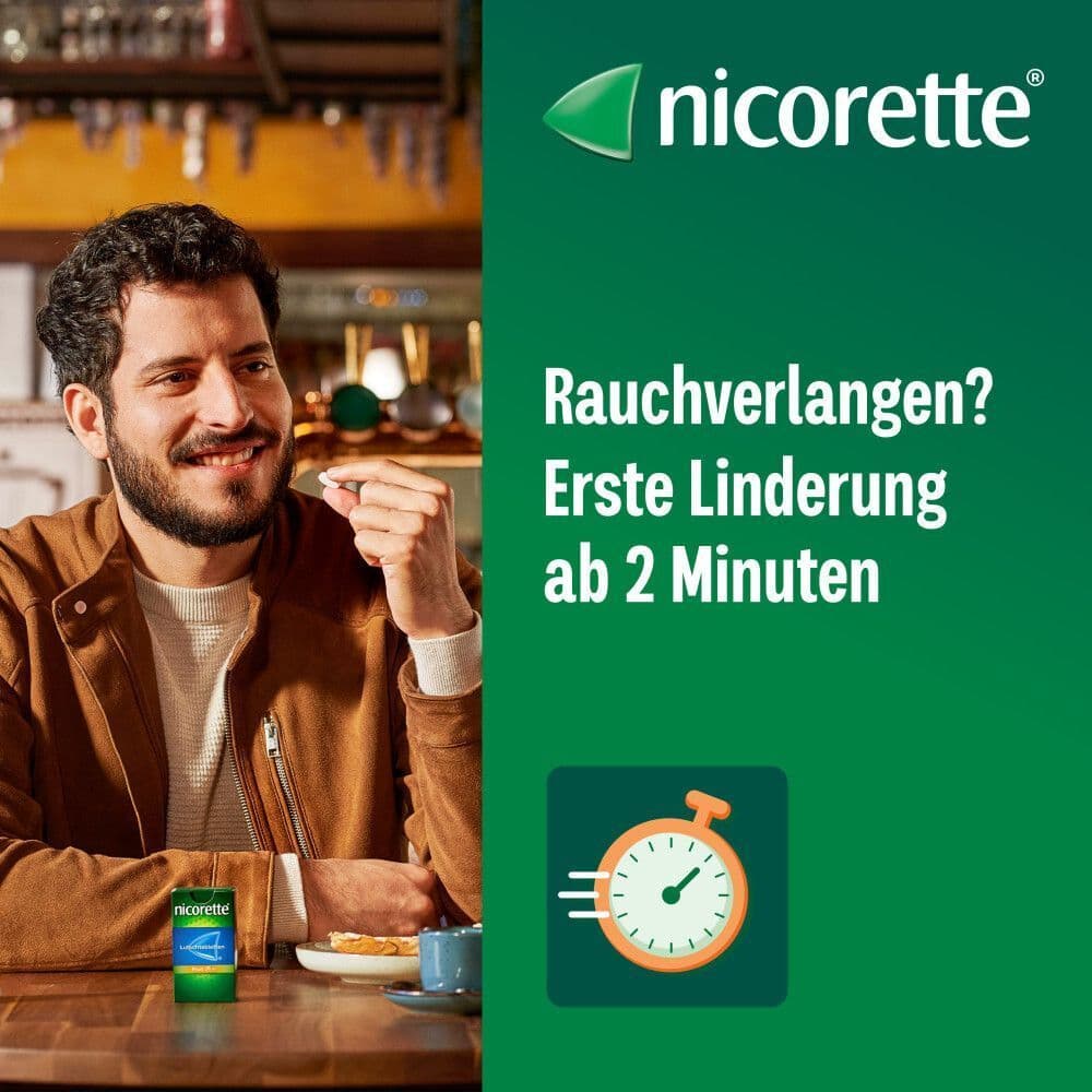 Nicorette Fruit 2 mg Lutschtabletten gepresst 2x 2x80 St