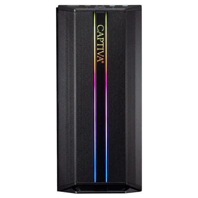 CAPTIVA Business-PC "Power Starter R76-208", schwarz, ohne Betriebssystem, 32 GB RAM 500 GB SSD, Desktop-PCs