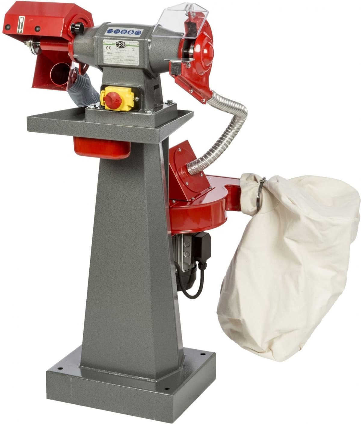 Nebes Combinata con aspiratore CEA-9 serie industriale in alluminio 0,5 HP monofase