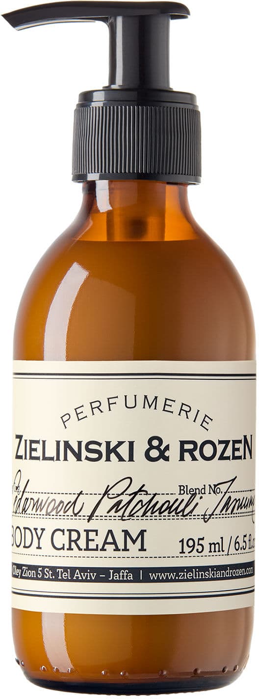 ZIELINSKI & ROZEN Cedarwood, Patchouli, Jasmine Body Cream 195ml