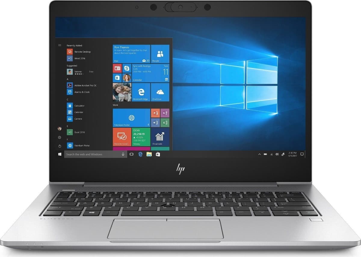HP EliteBook 830 G6   i5-8265U   13.3"   8 GB   128 GB SSD   Kamera internetowa   Win 11 Pro   ES - Refurbished