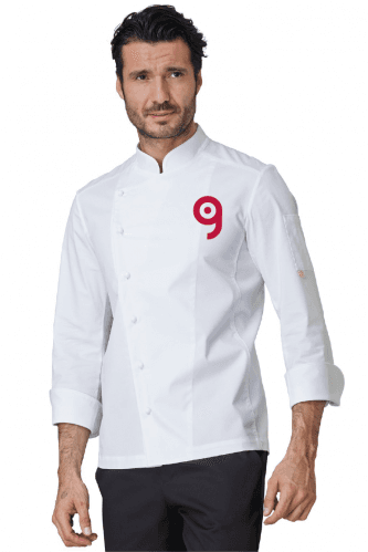 Giacca da Cuoco Gabriel, Manica lunga Personalizzate o neutre SIGGI HORECA