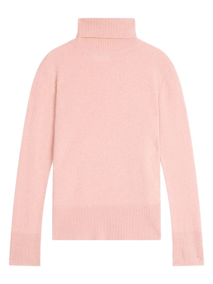 AUTHENTIC CASHMERE Kaschmir-Rollkragenpullover "Fornet" in Rosa - XXL