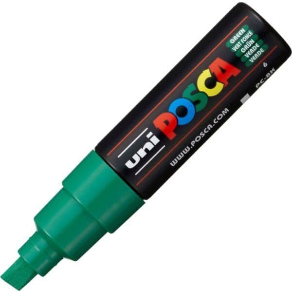 Posca Marker   Pc-8k   B   8 Mm   Green