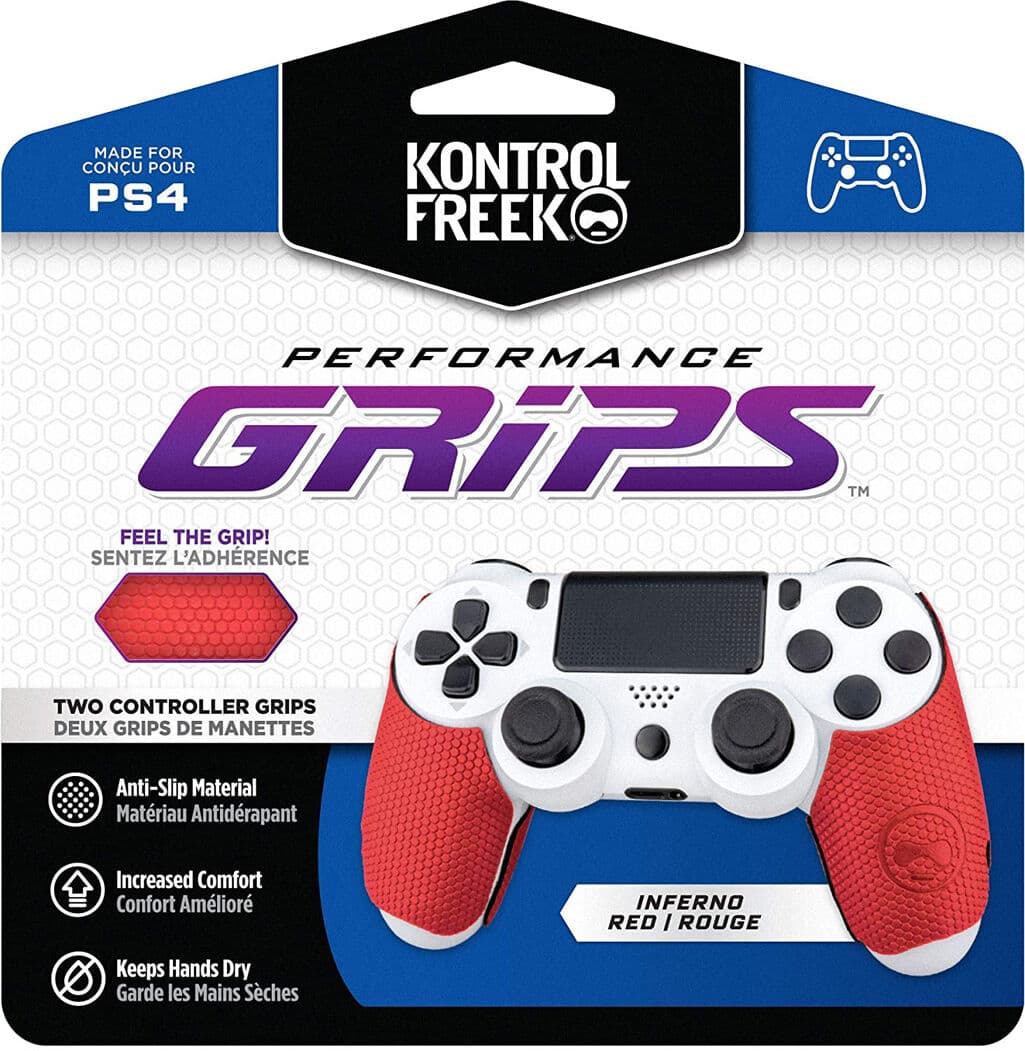 Kontrolfreek Performance Grips Inferno Red - Ps4