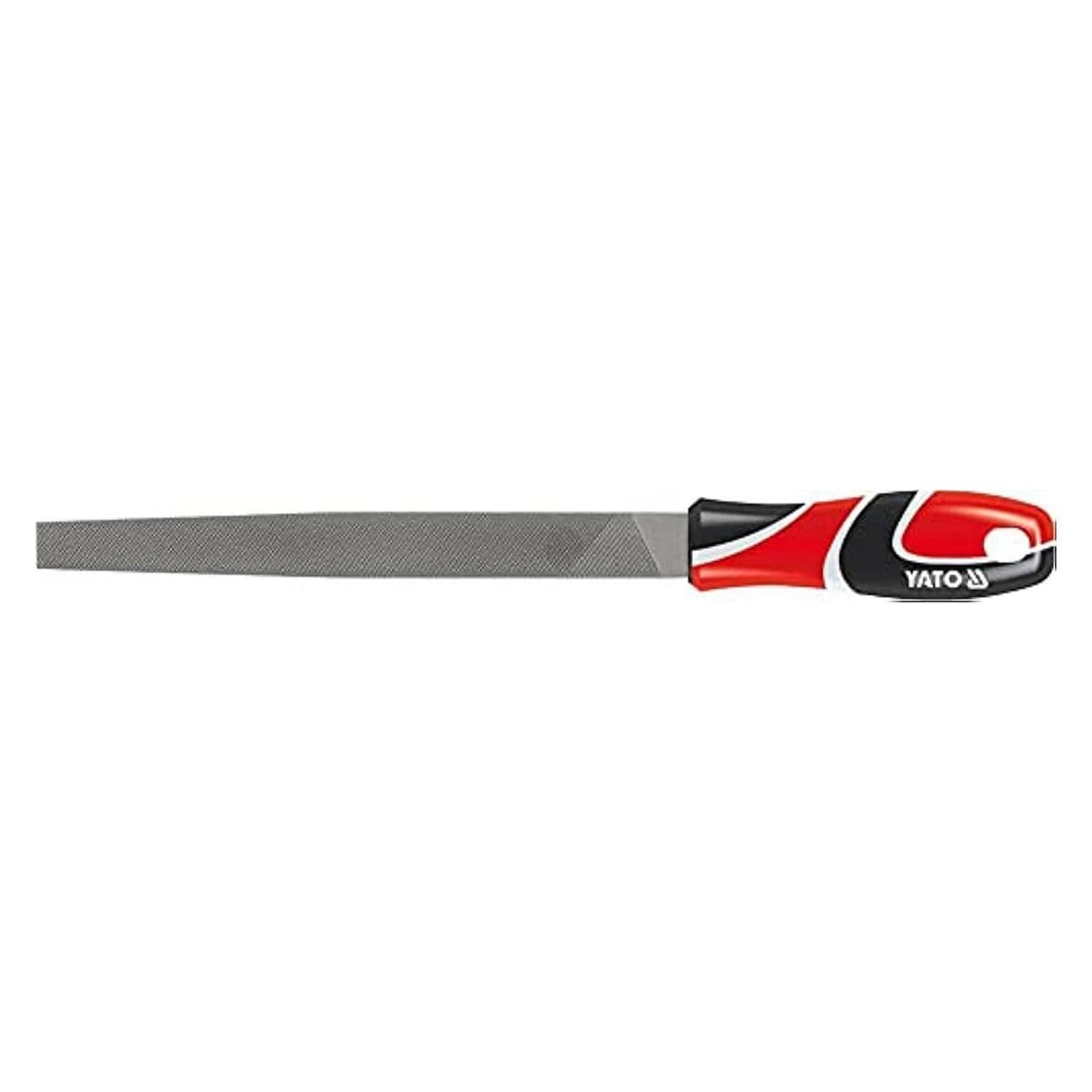 Yato Metallfeile flach halb glatt 200mm (YT-6185) (200 mm) (YT-6185)