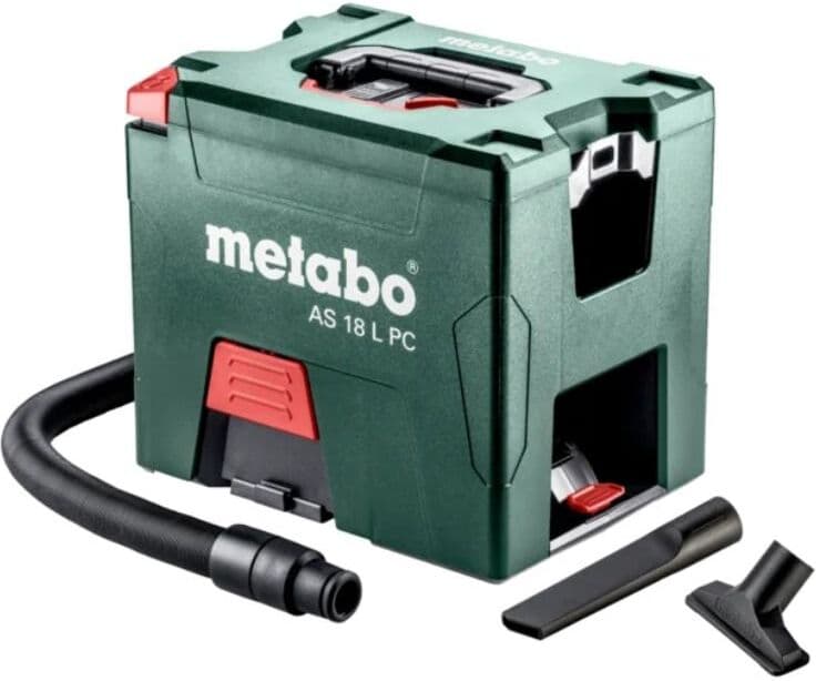 METABO Aspirateur 18V solo 7,5 L classe L AS 18 L PC - 602021850