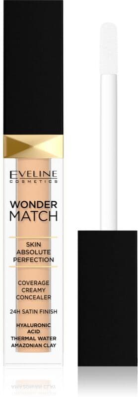 Eveline Cosmetics Wonder Match creamy camouflage concealer 24 h shade 10 Light Vanilla Warm 7 ml