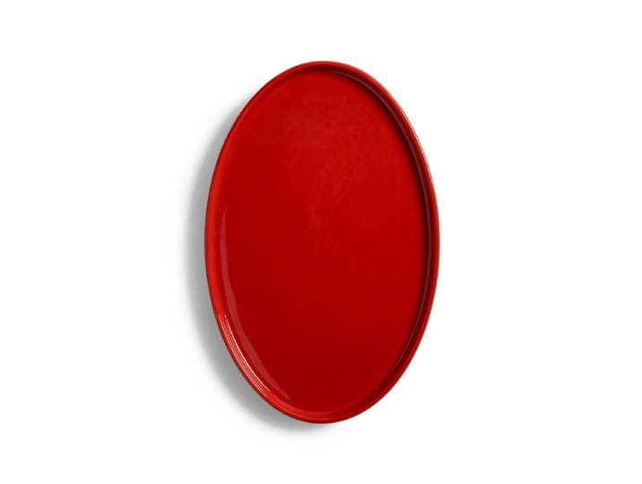 &klevering - Chiquito Tablett, 27 x 17.5 cm, rot