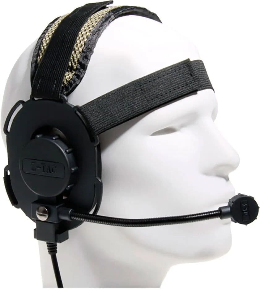 Element Airsoft Auriculares Z 029 Bowman Evo Iii Headphone Black One Size