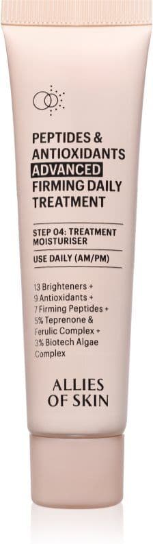 Allies of Skin Peptides & Antioxidants Advanced intensywnie ujędrniający krem na dzień i noc do nawilżenia i ujędrnienia skóry 12 ml